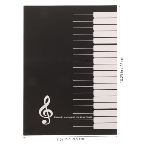 Cuaderno de pentagramas para práctica musical y solfeo sin fatiga visual 2