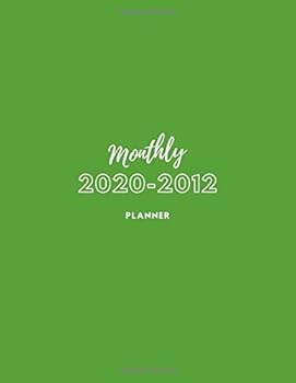 Paperback 2020-2012 Monthly Planner: Three Year Planner (36 Month), Agenda Schedule Organizer Logbook and Journal, Diary Organizer With Calendar Views and Blank ... for Taking NotesAppointment Log Book, 8.5x11 Book