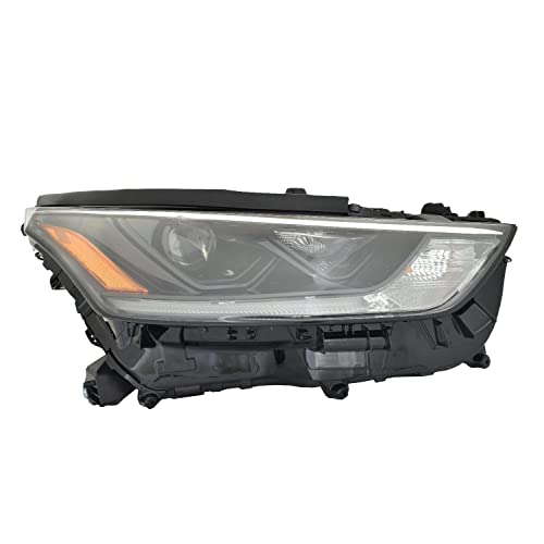 ACK Automotive for Toyota Highlander/Hybrid 21 Headlight LE/XLE RH Passenger Side CAPA Replaces OEM: 81110-0E420 Partslink: TO2503302C