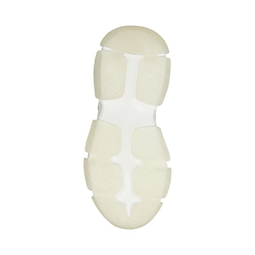 Steve Madden Women's Possession Sneaker, White Rhinestone, 8.5