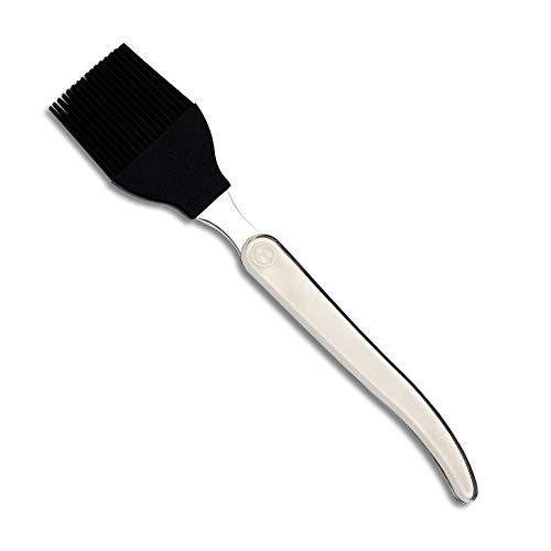 Laguiole Évolution® - Pinceau silicone et acier Inoxydable - Ustensile de cuisine haute qualité - Garantie lave-vaisselle - Couleur panachée Cover