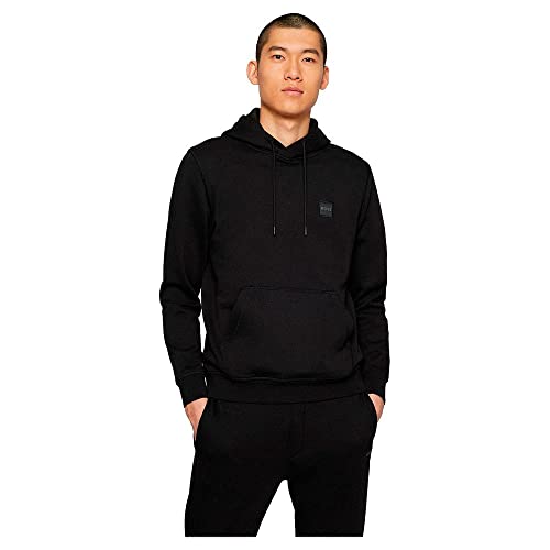 BOSS Herren Wetalk Kapuzenpullover, Black1, L EU