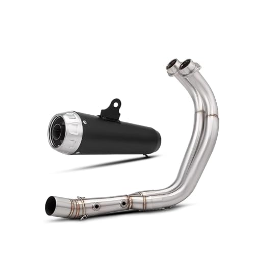 Silencieux d'échappement complet ajusté en 51mm de haute précision pour moto FZ07