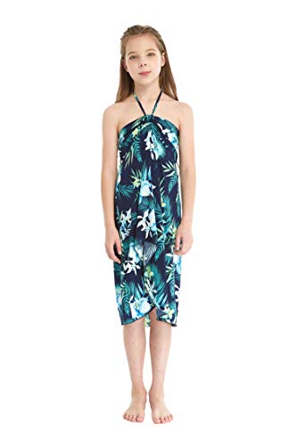 Image of Family Matching Hawaiian Clothes, Orchid Breeze Navy | Lightweight 100% rayon • Family matching outfits • Beach vacations • Luaus • Cruises • Family photos