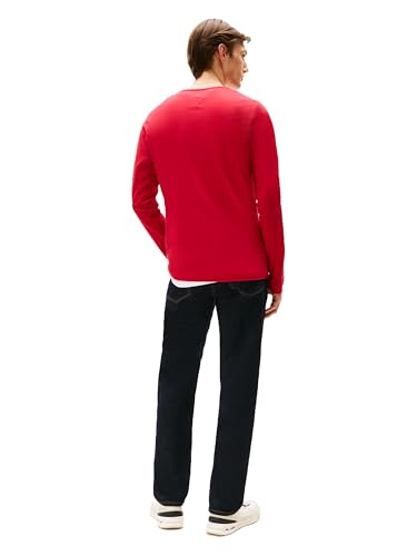 Tommy Hilfiger Men's Long Sleeve Cotton Graphic T-Shirt4