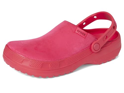 Image of Crocs Unisex-Adult Classic Crafted Canvas & Suede Clogs
