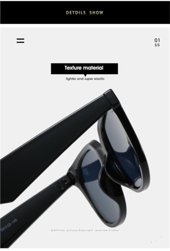 Monture tendance de lunettes de soleil au design mixte unique