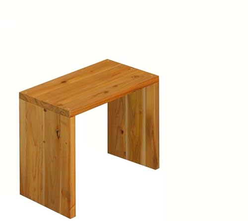 WOODPRO コの字 シェルフ 幅70cm 高さ40cm 奥行30cm ハニー色 国産杉 板厚2.8cm オープンラック ディスプレイ キッチン 棚 押し入れ収納 横幅と高さは1cm単位でオーダー可 受注生産
