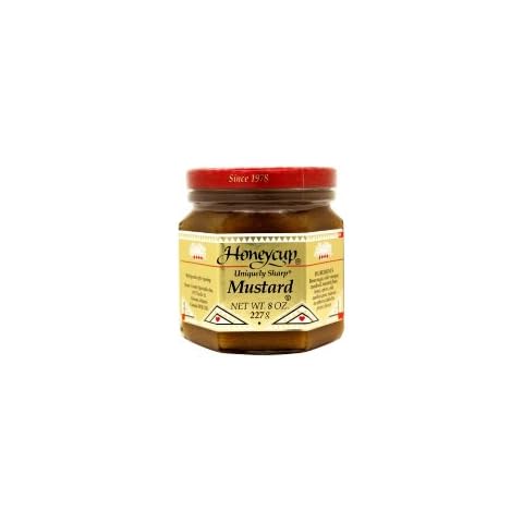 Honey Cup Mustard Extra Sharp, 8 Ounce Cover