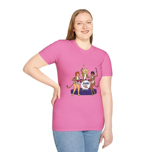 Retro Band T-Shirt, Vintage Cartoon Shirt, Graphic Tee, Comic Book Fan Gift, J.o.s.i.e. and The P.u.s.s.y.c.a.t.s. Shirt2