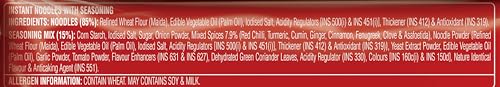 Image of Top Ramen Instant Noodles Curry Veg 280g | Flavorful Curry Veg Noodles, Quick Spicy Meal, Perfect for Veggie Lovers , 280 gm