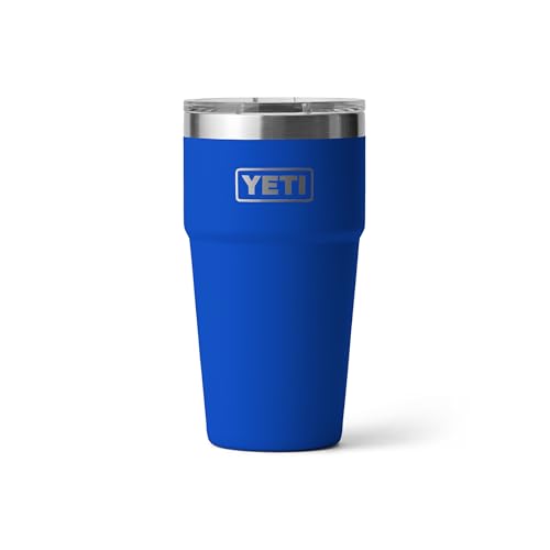Image of YETI Rambler 20 oz Stackable Tumbler, Stainless Steel, Vacuum Insulated with MagSlider Lid