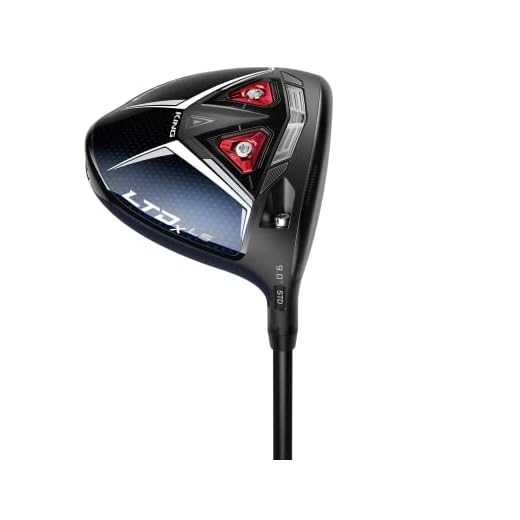 Cobra Golf 2022 LTDX LS Driver Gloss Peacoat-Red (Men's, Right Hand, Project X Hzrdrus Smoke RDX Blue, Stiff Flex, 10.5)