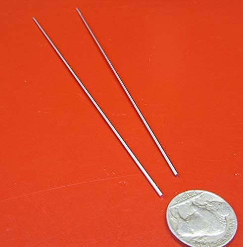 316 Stainless Steel Hardened Shaft 1.5mm Diameter x 200mm Long 4 pcs