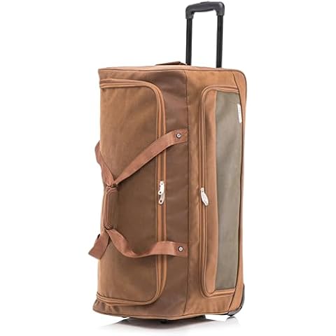 FLYMAX 30" Faux Leather Lightweight Suitcase Cover