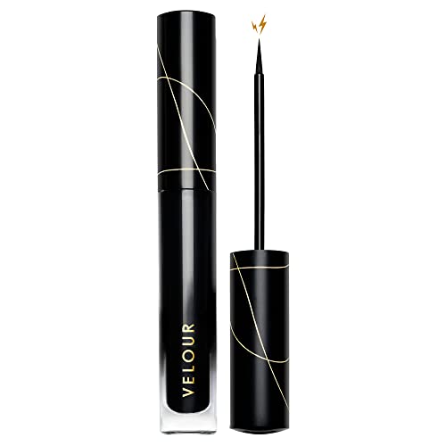 Velour Magnetic Lash & Go Eyeliner â Fine Tip Liquid Eyeliner + Lash Adhesive Hybrid for Magnetic & False Lashes - 2-in-1 Self Adhesive Eyeliner - Dries Black - 3.5 ml