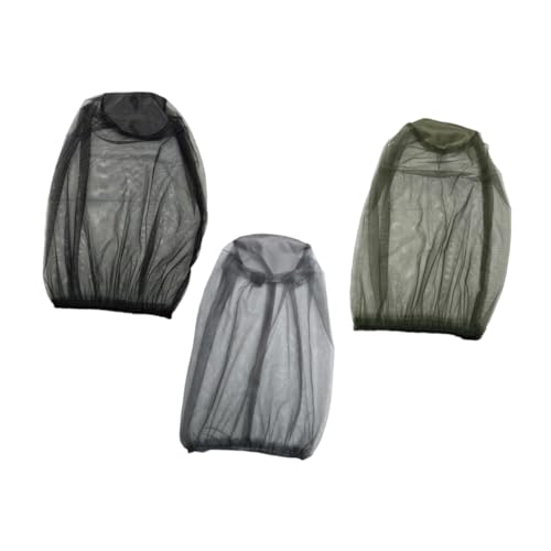 YARNOW 3 Piezas Sombreros Boonie Sombrero Senderismo Gorro Impermeable Sombrero Impermeable Tela mosquitera Sombrero de Red Sombreros de Pesca