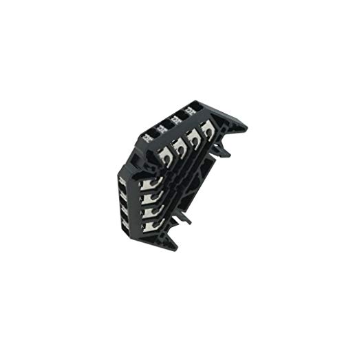 Connecteur pour rail 1,5mm2 PRV 4 SW assurant un câblage rapide à 16 pinces push-in