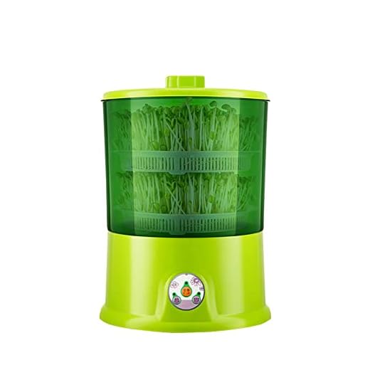 SY-Home Kit automático de germinación de Semillas, máquina eléctrica de brotes de Frijoles con Control Inteligente sembradora de Semillas de Cereales de Cocina para el hogar