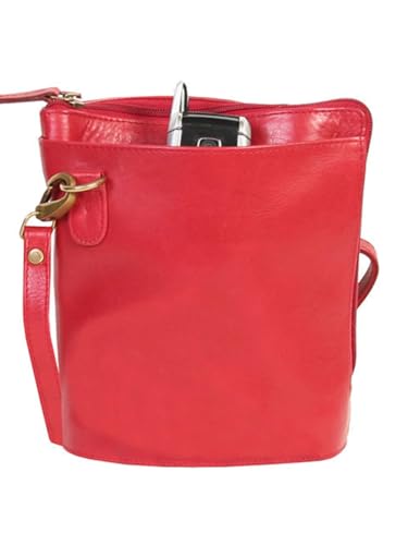 Scully Top Zip Versatile Leather Handbag with Shoulder Strap 521-20 **