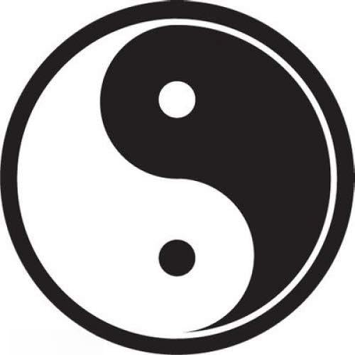 Ephemera, Inc Yin Yang Pin Back Button