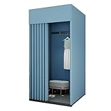 Tragbare Mobile Ankleidekabine Faltbare Umkleidekabine für Outdoor Shopping Temporäre Umkleidekabine in 3 Größen (Blau, Klein) Ideal für Bekleidungsgeschäfte und Veranstaltungen