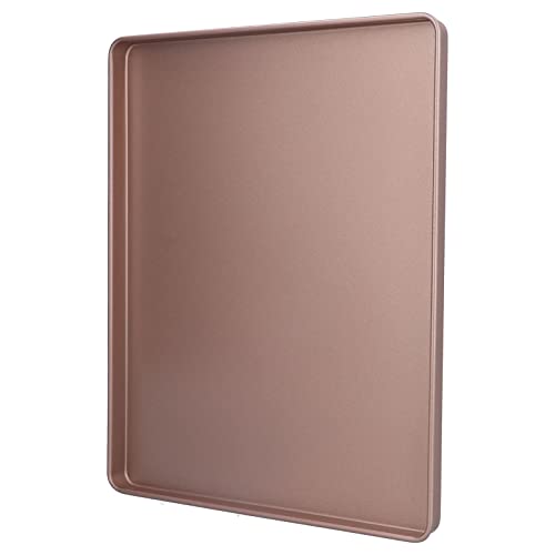 Plat de cuisson rectangulaire durable en acier rose pour cuisine au four - 5
