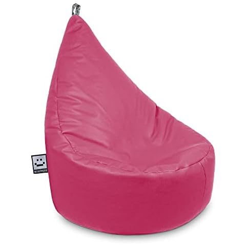 HAPPERS Puff Butaca Polipiel Fucsia Infantil Cover