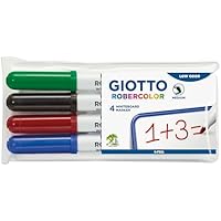 Giotto Robercolor Marcadores Pizarra Blanca (M) Blíster 4 Uds