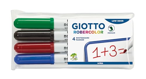 Giotto Robercolor Marcadores Pizarra Blanca (M) Blíster 4 Uds