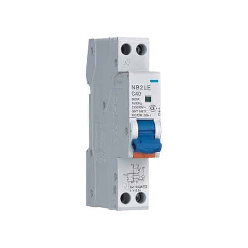 Disjoncteur différentiel NB2LE monophasé 1P+N courbe B 32A protection tableau électrique