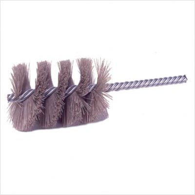 Weiler Silicon Carbide Single Spiral Tube Brush - 5 1/2 in Length - 1 1/2 in Diameter - 0.022 in Bristle Diameter - 21309 [PRICE is per BRUSH]