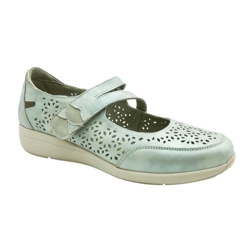 TREINTAS Mercedita Calada Mujer 53 Color: Gris Talla: 41