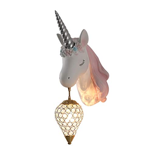 Preisvergleich Produktbild Baobaobibi Leuchten für Kinder Kinderzimmer Wandleuchte Prinzessin Schlafzimmer Nachtwandleuchte Mädchen kreativen Raum Jungen-Karikatur-Lampe Rosa / Blau 23CM * 56CM (Color : Pink)