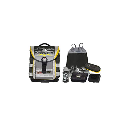Preisvergleich Produktbild McNeill 6tlg. Schulranzenset Flash-Line Ergo Light Compact Polyester 19.5 l