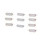 Dielianyi Blank Sublimation Watch Charms for Smartwatch Bands Personalized Sublimation Watch charm Blank set (Set of 10) (rectangle)