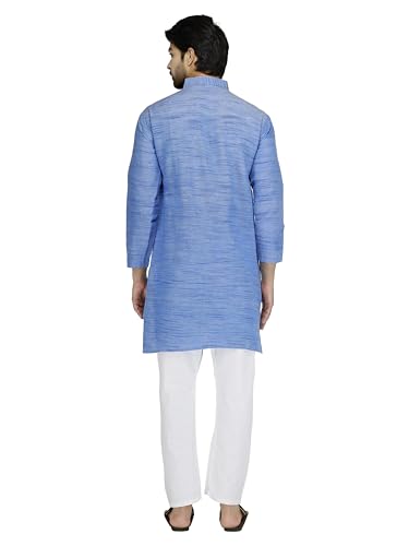 Image of Men's Khadie Cotton Relaxed Straight Kurta