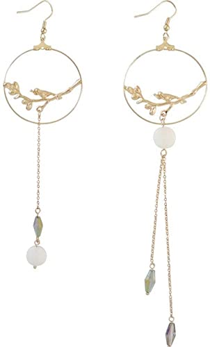 Pendientes de plata de ley 925 con diseño de crisantemo y collar elegante