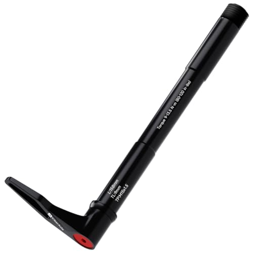 Quick Release Thru Axles for RockShox Fork, Aluminum Alloy Hubs Adapter Axle with Adjustable Revolve Handle 15mm x 110mm