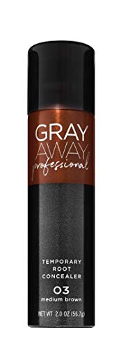 Everpro Gray Away Professional Temporary Root Concealer, Medium Brown 2 oz