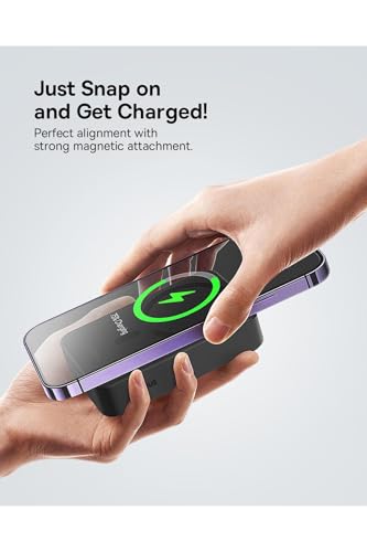 Acaba sin batería con Baseus 20000mAh banco magnético mini 6