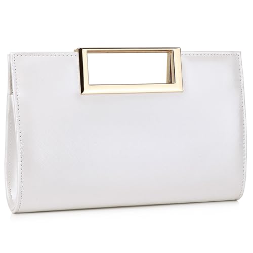 Image of Gurina Evening Clutch Purses for Women Formal Party Clutch Bags Cocktail Prom Fashion PU Leather Shoulder Handbags