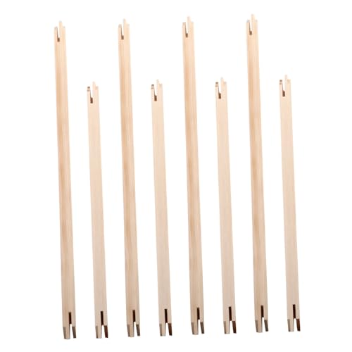 SHINEOFI 8piezas Marco Interior De Madera Maciza Para Marcos De Fotos Para De Bricolaje y De Al Óleo Casa