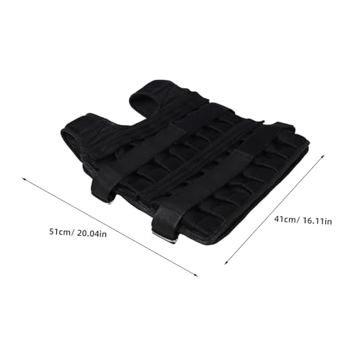 Gilets lestés toile black pour progresser en tractions et tractions - 2