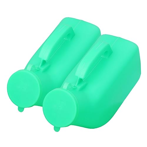 NOLITOY 2pcs Thickened 1200ml Men Urinal Pee Bottles for Men Portable Male Urinals Reusable Urine Receiver Random
