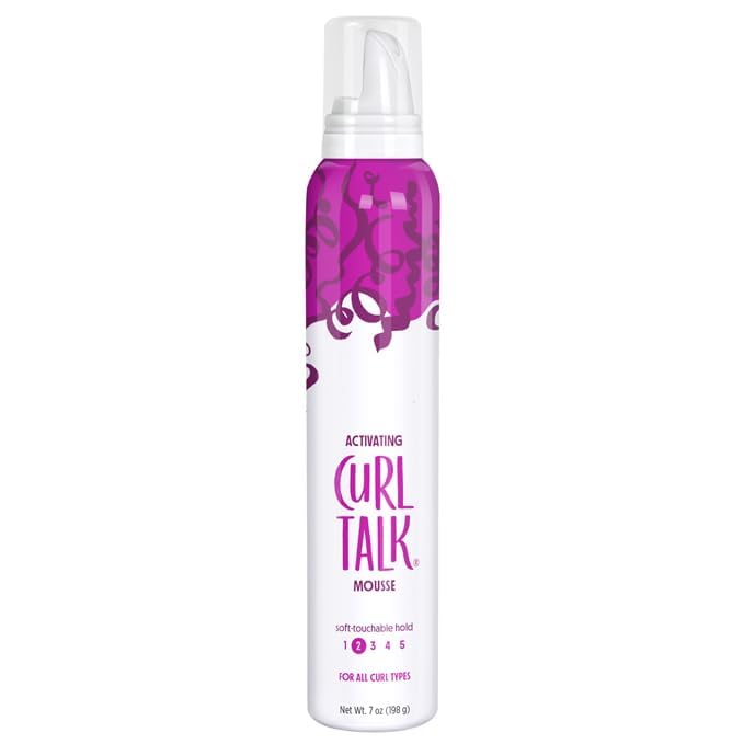 Your Not Mother Curl Activating Mousse – 7 oz Lightweight Styling Foam – Defines Curls, Boosts Volume, Frizz Control – Flexible Hold, Sulfate-Free, No Crunch – All Hair Types