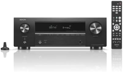 (220v) Receiver Denon AVR-X580BT Bluetooth, Dolby Vision, HDR10+,...