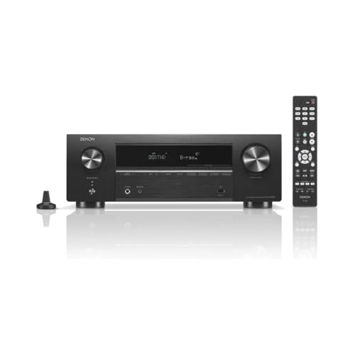 220v) Receiver Denon AVR-X580BT Bluetooth, Dolby Vision, HDR10+