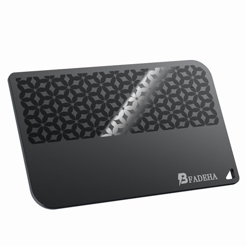 2026 [Apple MFi Certified] (iOS Only) Bluetooth Air Tracker Tag Smart Card for Apple Find My iPhone Wallet GPS Tracker, 5-10 Years Staying Power, Keys Finder and Item Locator for Keys, Bags,