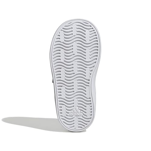 Image of adidas Boys Vl Court 3.0 Slip On Sneakers Shoes Casual - Pink, White
